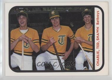 1981 TCMA Minor League - [Base] #704 - Batboys: Charlie Harigen, Ted Henderson, Shawn Holland