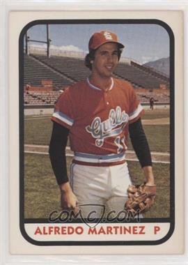 1981 TCMA Minor League - [Base] #720 - Alfredo Martinez