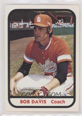 1981 TCMA Minor League - [Base] #737 - Bob Davis