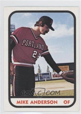 1981 TCMA Minor League - [Base] #877 - Mike Anderson