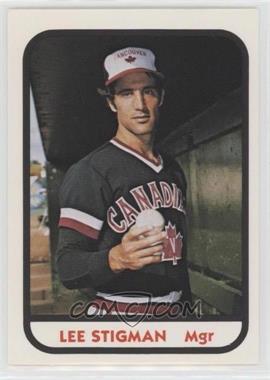 1981 TCMA Minor League - [Base] #949 - Lee Stigman