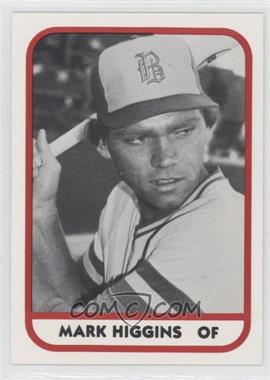 1981 TCMA Minor League - [Base] #96 - Mark Higgins
