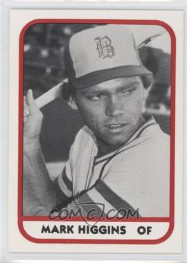 1981 TCMA Minor League - [Base] #96 - Mark Higgins