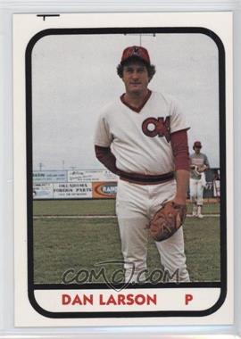 1981 TCMA Minor League - [Base] #982 - Dan Larson