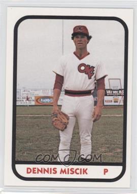 1981 TCMA Minor League - [Base] #986 - Dennis Miscik