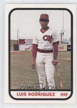 1981 TCMA Minor League - [Base] #991 - Luis Rodriguez