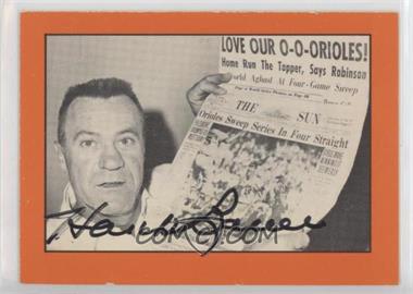 1981 The Franchise 1966 Baltimore Orioles - [Base] #5 - Hank Bauer [JSA Certified COA Sticker]