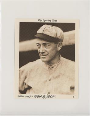 1981 The Sporting News Conlon Collection 4x5 - [Base] #3 - Miller Huggins