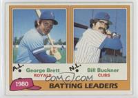 League Leaders - George Brett, Bill Buckner