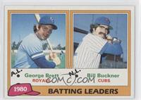 League Leaders - George Brett, Bill Buckner