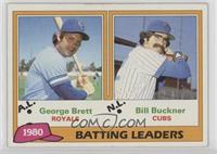 League Leaders - George Brett, Bill Buckner [Noted]