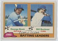 League Leaders - George Brett, Bill Buckner