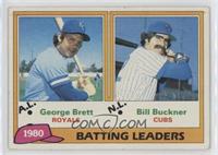 League Leaders - George Brett, Bill Buckner