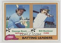 League Leaders - George Brett, Bill Buckner [EX to NM]