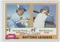 League Leaders - George Brett, Bill Buckner