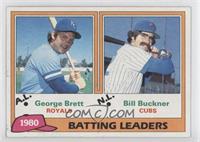 League Leaders - George Brett, Bill Buckner