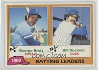League Leaders - George Brett, Bill Buckner