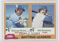 League Leaders - George Brett, Bill Buckner