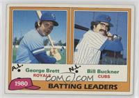 League Leaders - George Brett, Bill Buckner