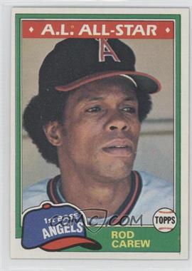 1981 Topps - [Base] #100 - Rod Carew