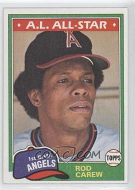 1981 Topps - [Base] #100 - Rod Carew