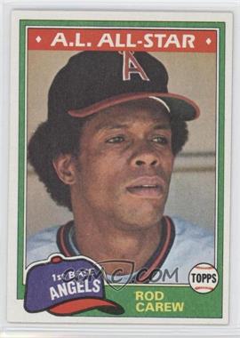 1981 Topps - [Base] #100 - Rod Carew