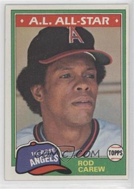 1981 Topps - [Base] #100 - Rod Carew