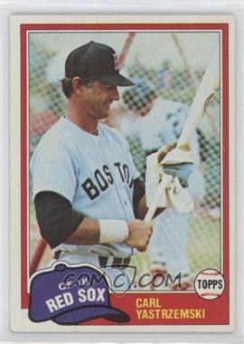 1981 Topps - [Base] #110 - Carl Yastrzemski [Good to VG‑EX]