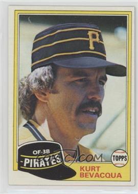 1981 Topps - [Base] #118 - Kurt Bevacqua