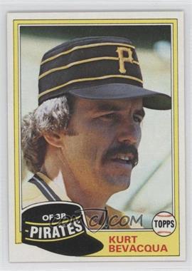 1981 Topps - [Base] #118 - Kurt Bevacqua