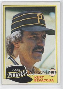 1981 Topps - [Base] #118 - Kurt Bevacqua