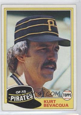 1981 Topps - [Base] #118 - Kurt Bevacqua