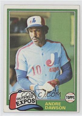 1981 Topps - [Base] #125 - Andre Dawson [Good to VG‑EX]