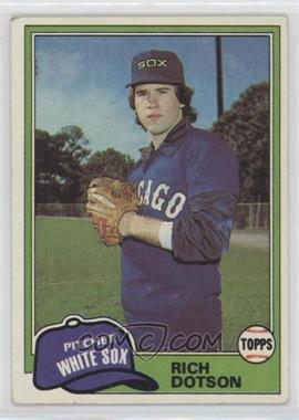 1981 Topps - [Base] #138 - Richard Dotson [EX to NM]