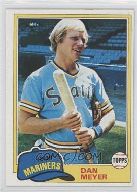 1981 Topps - [Base] #143 - Dan Meyer