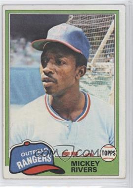 1981 Topps - [Base] #145 - Mickey Rivers