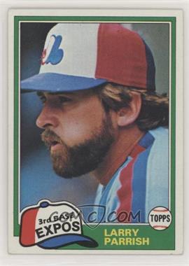 1981 Topps - [Base] #15 - Larry Parrish [Good to VG‑EX]