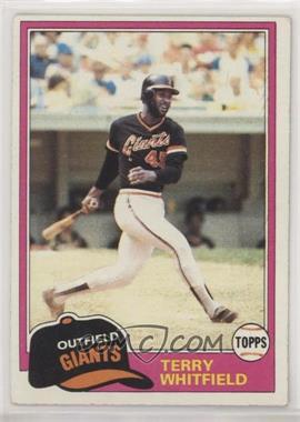 1981 Topps - [Base] #167 - Terry Whitfield [Good to VG‑EX]