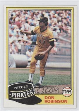 1981 Topps - [Base] #168 - Don Robinson