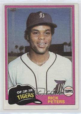 1981 Topps - [Base] #177 - Rick Peters [EX to NM]
