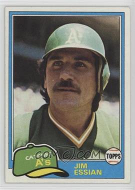 1981 Topps - [Base] #178 - Jim Essian [Noted]