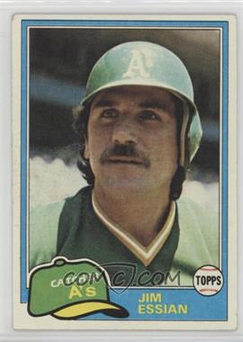 1981 Topps - [Base] #178 - Jim Essian [Noted]