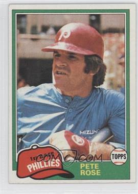 1981 Topps - [Base] #180 - Pete Rose