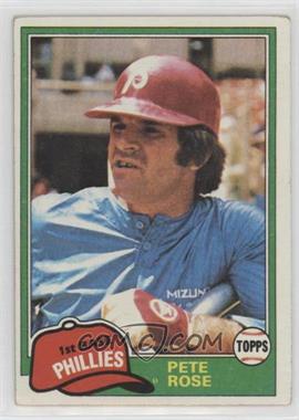 1981 Topps - [Base] #180 - Pete Rose