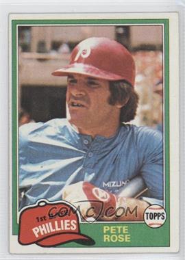 1981 Topps - [Base] #180 - Pete Rose