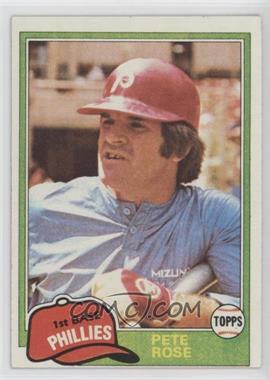 1981 Topps - [Base] #180 - Pete Rose