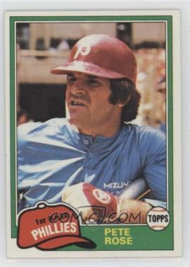 1981 Topps - [Base] #180 - Pete Rose