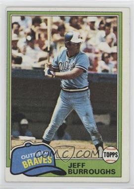 1981 Topps - [Base] #20 - Jeff Burroughs