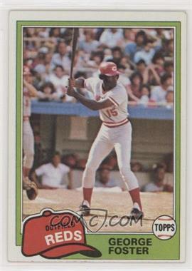 1981 Topps - [Base] #200 - George Foster [EX to NM]