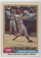 Record Breaker - Johnny Bench [Good to VG‑EX]